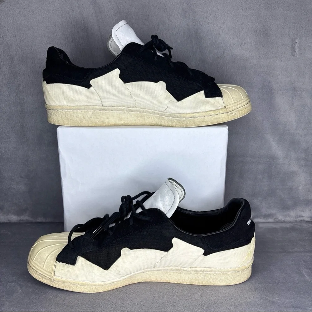 Adidas Y-3 Super Takusan Black White Designer Sneakers Mens Size 11.5